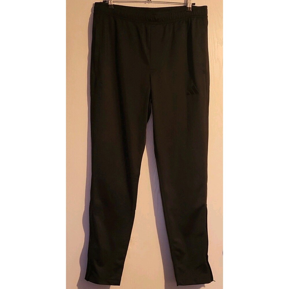 Adidas Climalite Adjustable Track Pants Mens L Performance Gym Active Run NWOT